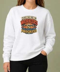 Hot Official Labour Day Vintage For Proud Workers Sweater