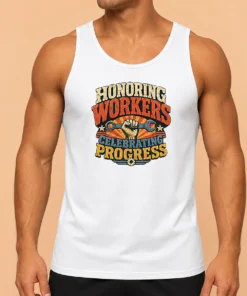 Hot Official Labour Day Vintage For Proud Workers Tank Top