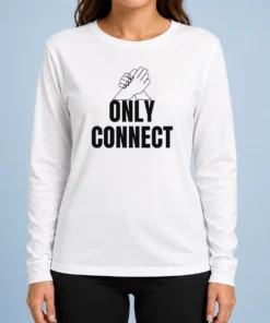 Hot Only Connect Arm Wrestling Hands Long Sleeve Shirt