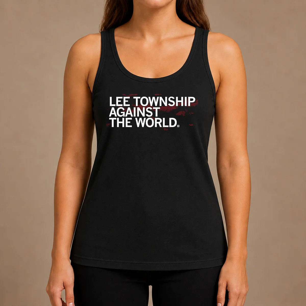Hot Premium Lee Township Against The World Tank Top