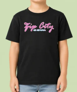 Hot Premium Zip City Alabama Southern Town Kids T-Shirt