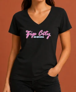 Hot Premium Zip City Alabama Southern Town V-Neck Shirt