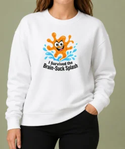 Hot Pretty Cheeky Brain Suck Amoeba Minimalist Sweater