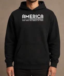 Hot Pretty God Shed His Grace On Thee Hoodie