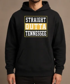 Hot Pretty Straight Outta Tennessee Hoodie
