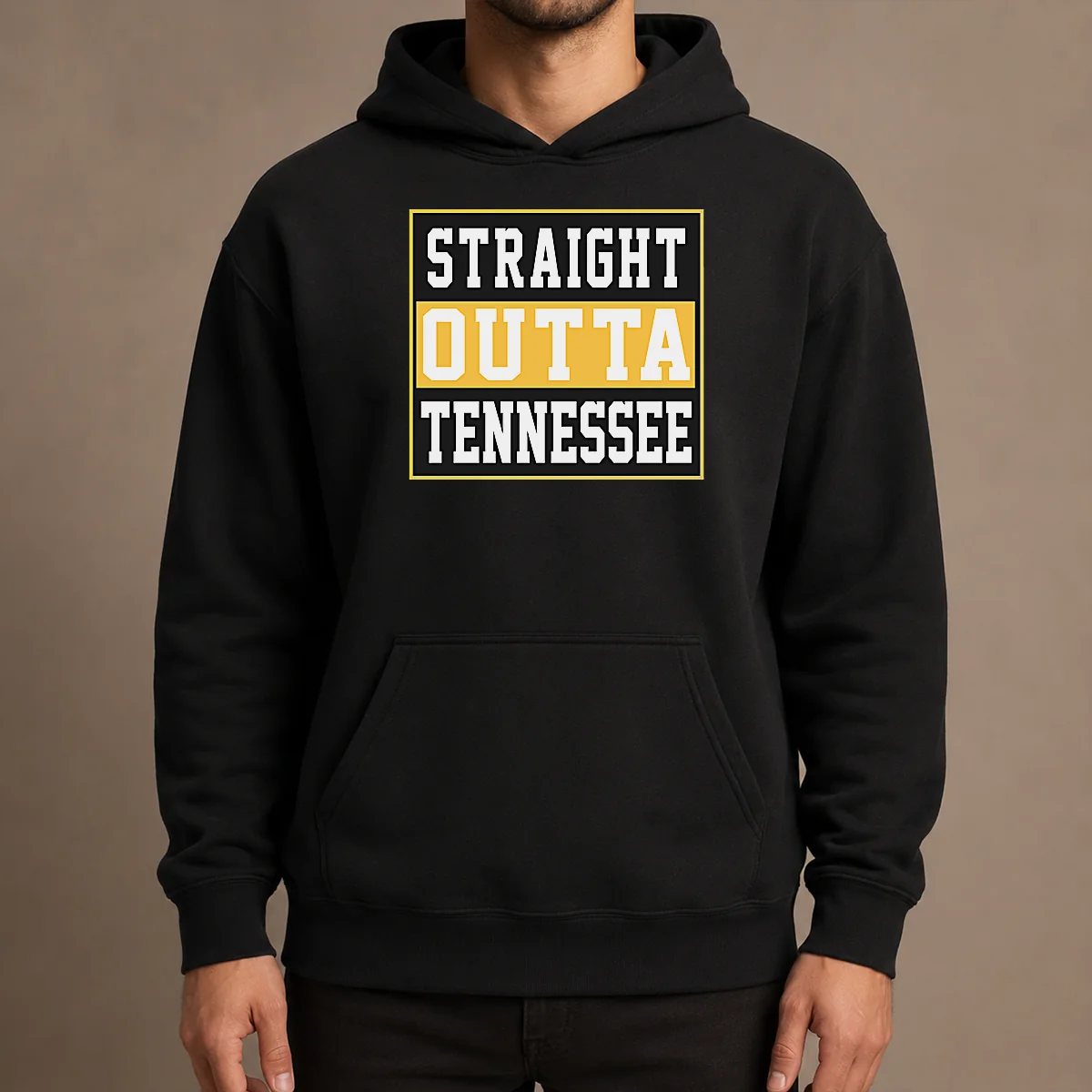 Hot Pretty Straight Outta Tennessee Hoodie