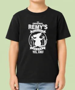 Hot Remy Ratatouille The Original Remy S Every Second Counts Yes Chef Disney Cartoon Kids T-Shirt