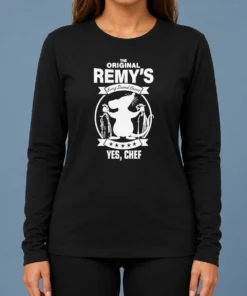 Hot Remy Ratatouille The Original Remy S Every Second Counts Yes Chef Disney Cartoon Long Sleeve Shirt