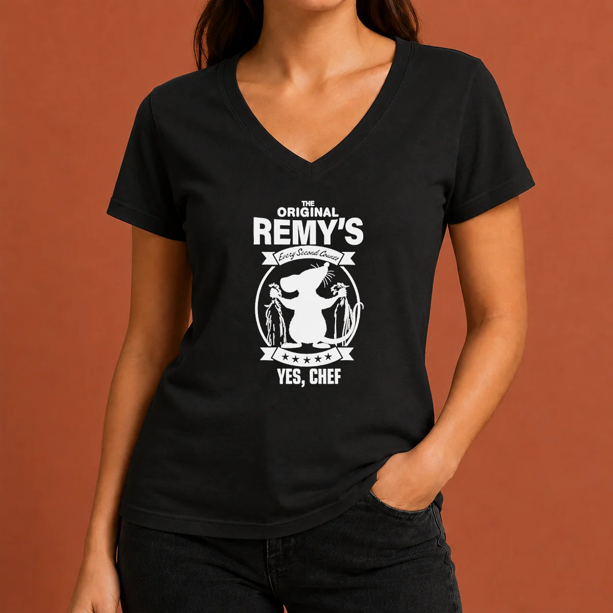 Hot Remy Ratatouille The Original Remy V-Neck Shirt Hot Remy Ratatouille The Original Remy V-Neck Shirt