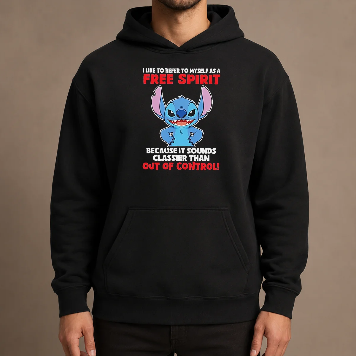 Hot Stitch I Like To Refer To Myself As A Free Spirit Because It Sounds Classier Than Out Of C Hoodie