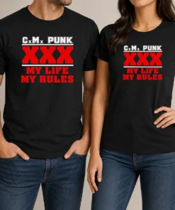 Hot Straight Edge Hardcore CM Punk XXX My Life My Rules