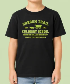 Hot Top Oregon Trail Culinary School Kids T-Shirt