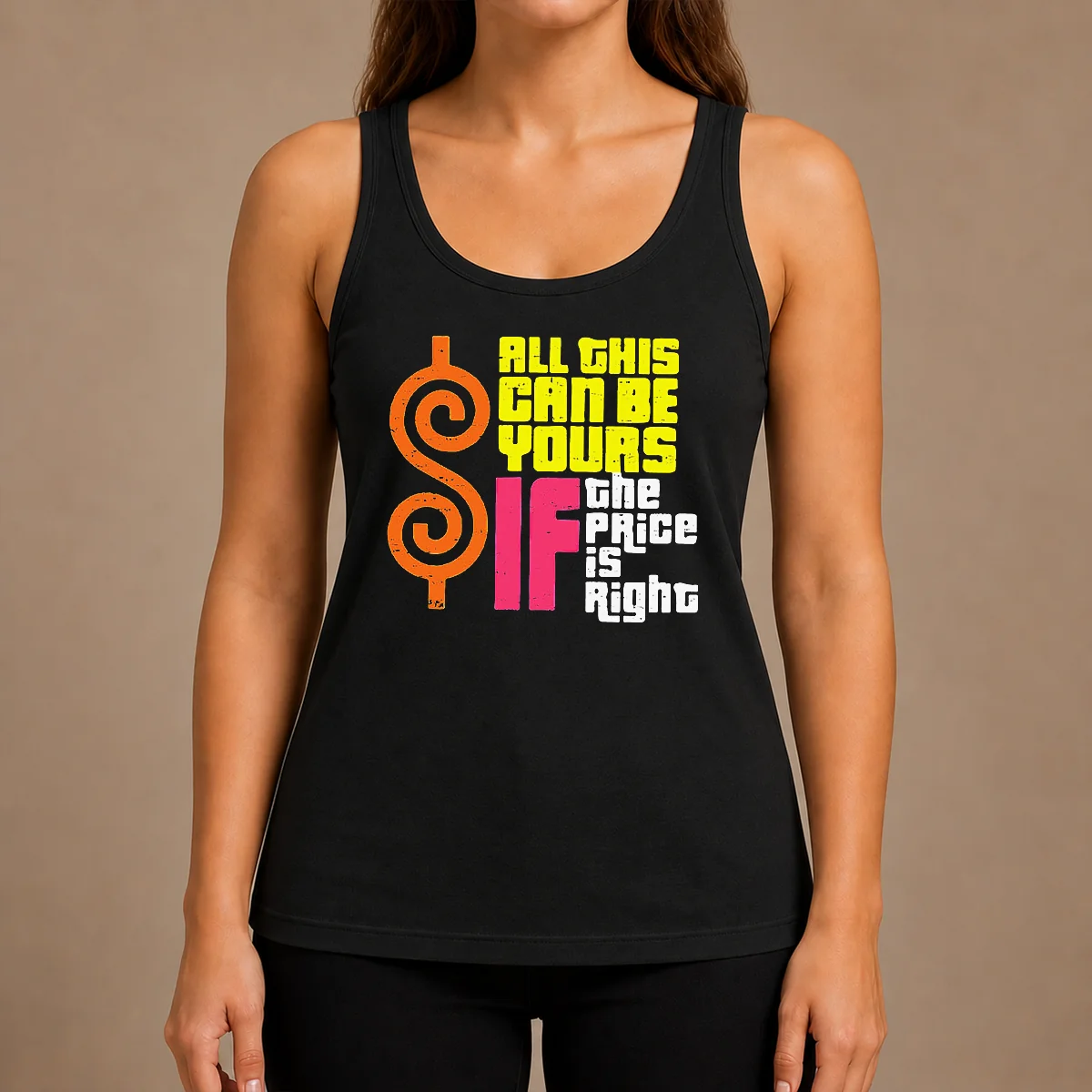 Nice All This Can Be Yours If The Price Is Right Geek Tank Top