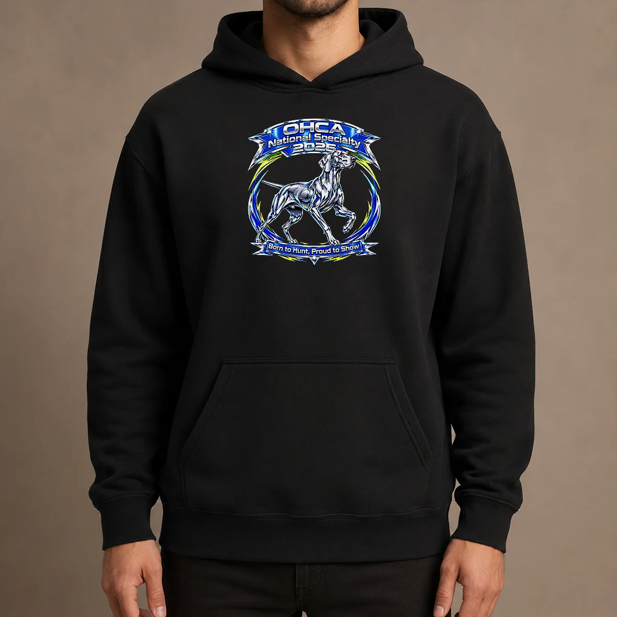 Nice Awesome 2026 OHCA National Specialty Y2K Style Hunting Dog Hoodie