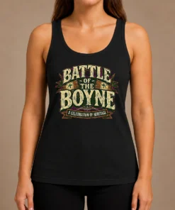 Nice Battle Of The Boyne Heritage Celebration Retro Distressed Tank Top