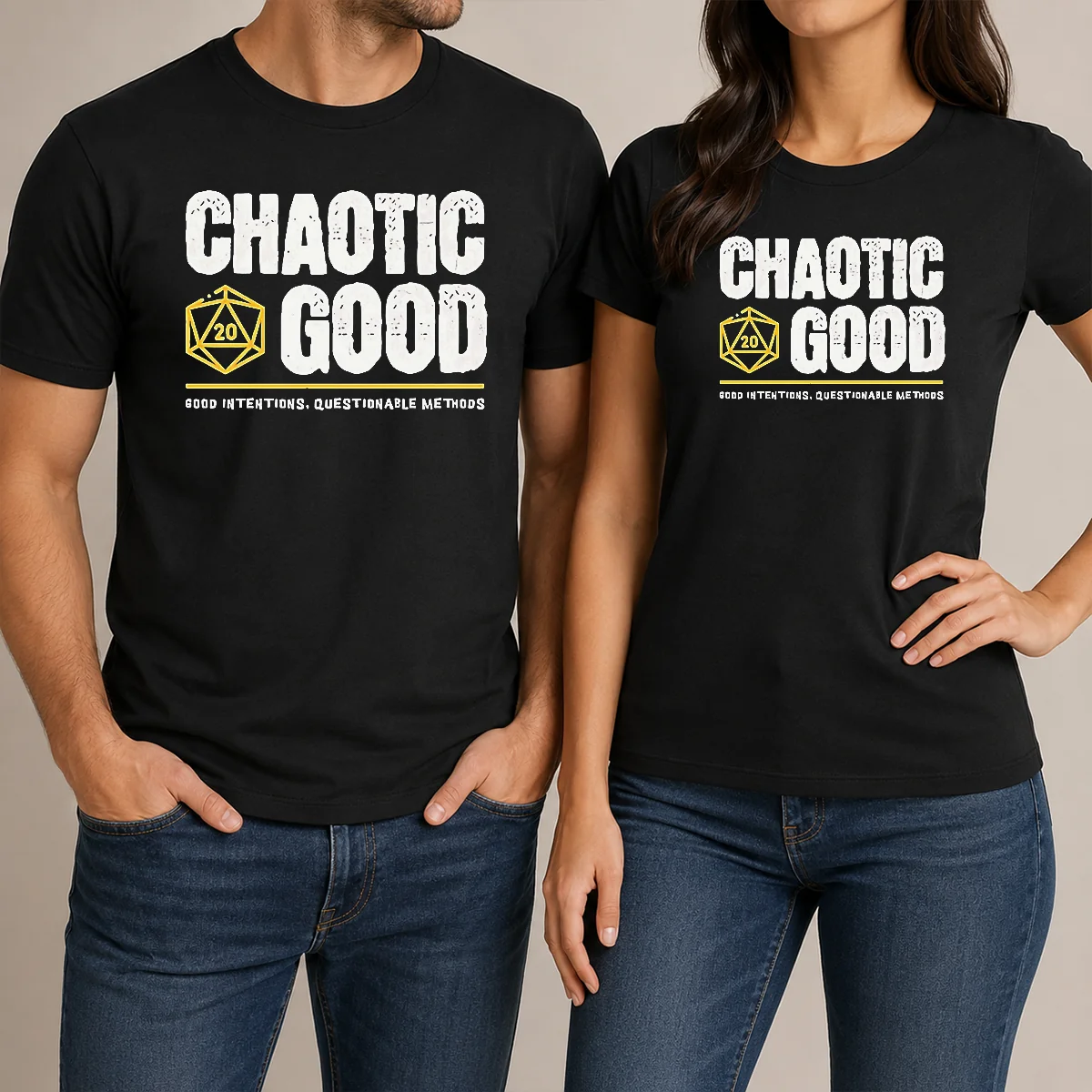 Nice Chaotic Good D20 Dice Good Shirt Nice Chaotic Good D20 Dice Good Shirt