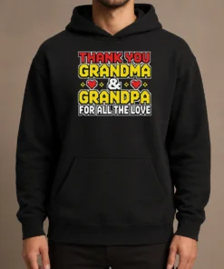 Nice Grandparents Day Appreciation Gift Family Love Hoodie