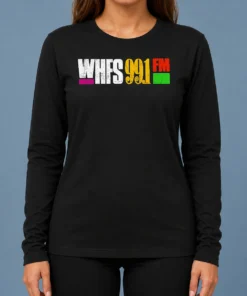 Nice Hot Original WHFS 99.1 FM Long Sleeve Shirt