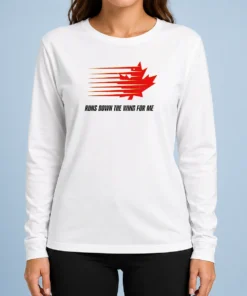 Nice Mitch Marner Toronto Maple Leafs Runs Down The Wing For Me Long Sleeve Shirt