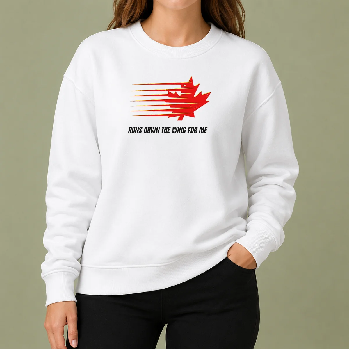 Nice Mitch Marner Toronto Maple Leafs Runs Down The Wing For Me Sweater