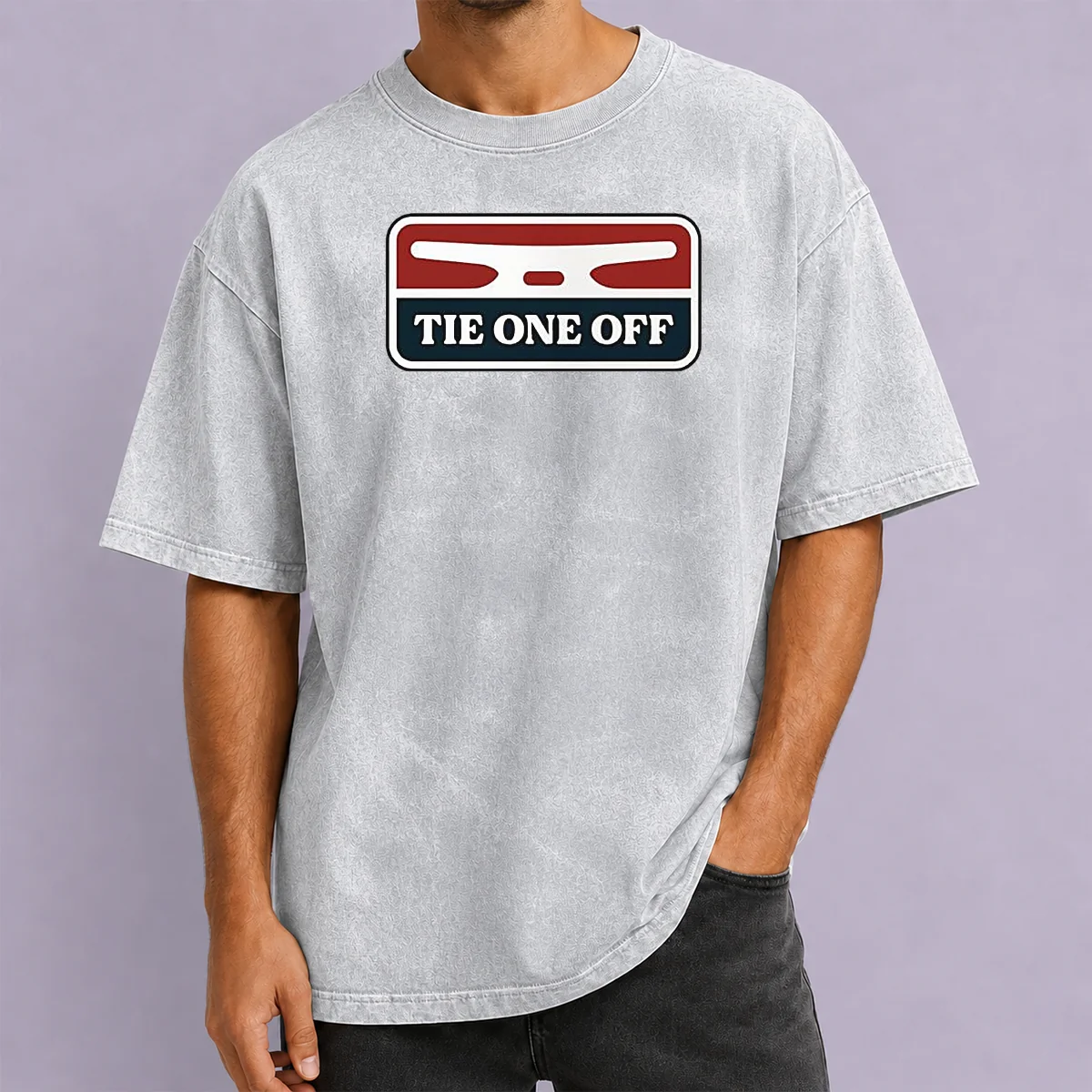 Nice Nautical Apparel Tie One Off Boat Docking Washed T-Shirt