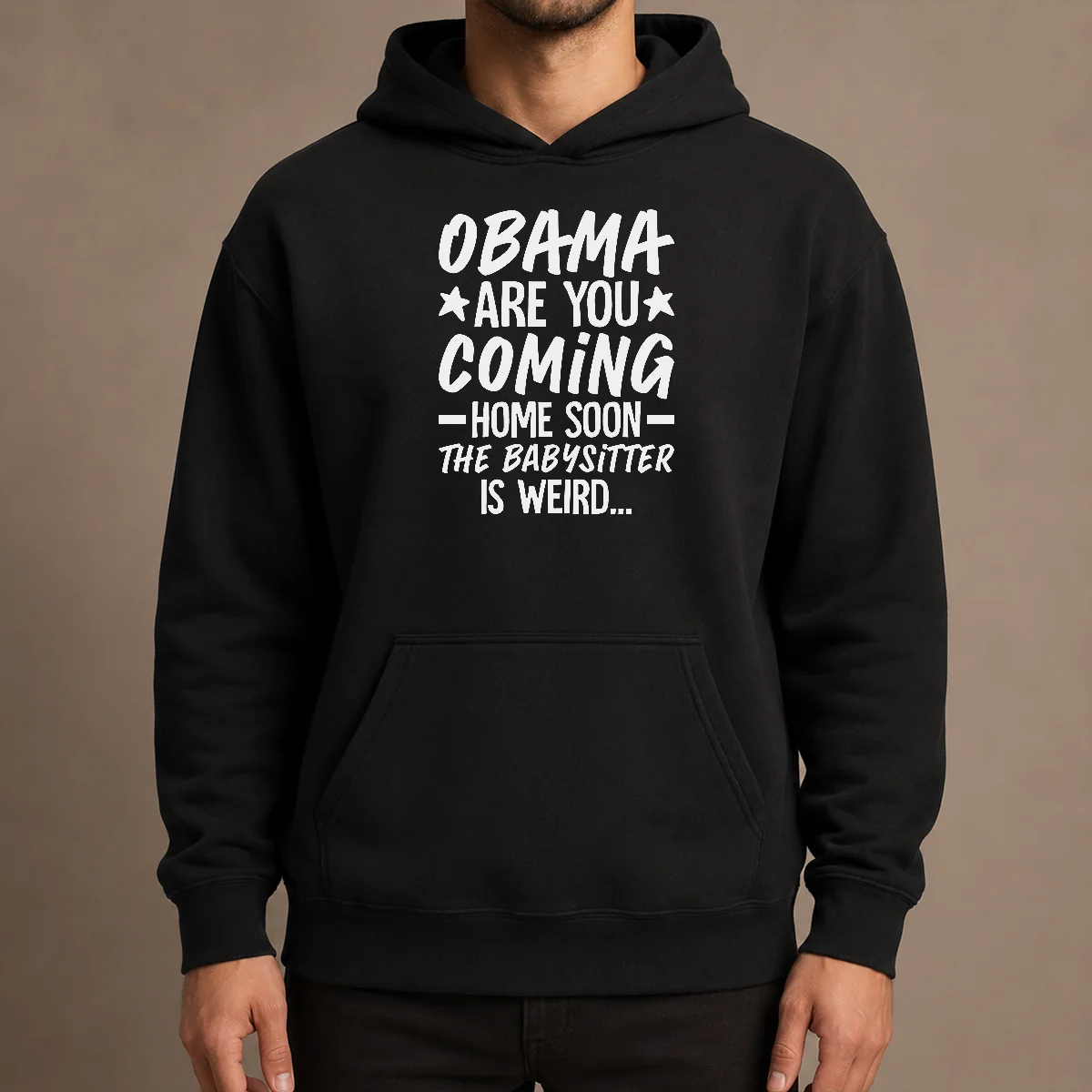 Nice Obama Are You Coming Home Babysitter Meme Hoodie