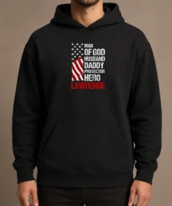 Nice Official Man Of God Husband Dad Protector Hero Hoodie