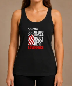 Nice Official Man Of God Husband Dad Protector Hero Tank Top