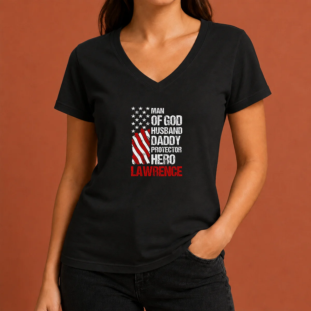 Nice Official Man Of God Husband V-Neck Shirt Nice Official Man Of God Husband V-Neck Shirt