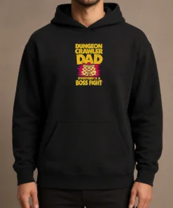 Nice Premium Dungeon Crawler Dad Hoodie