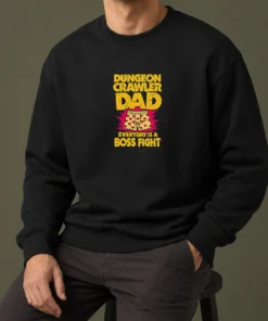 Nice Premium Dungeon Crawler Dad Sweater
