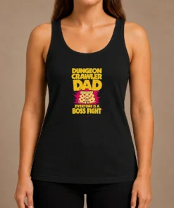 Nice Premium Dungeon Crawler Dad Tank Top