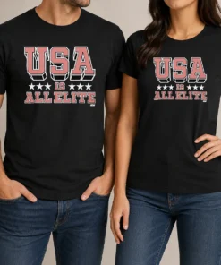 Nice Premium USA Is All Elite AEW Wrestling Promotional Logo