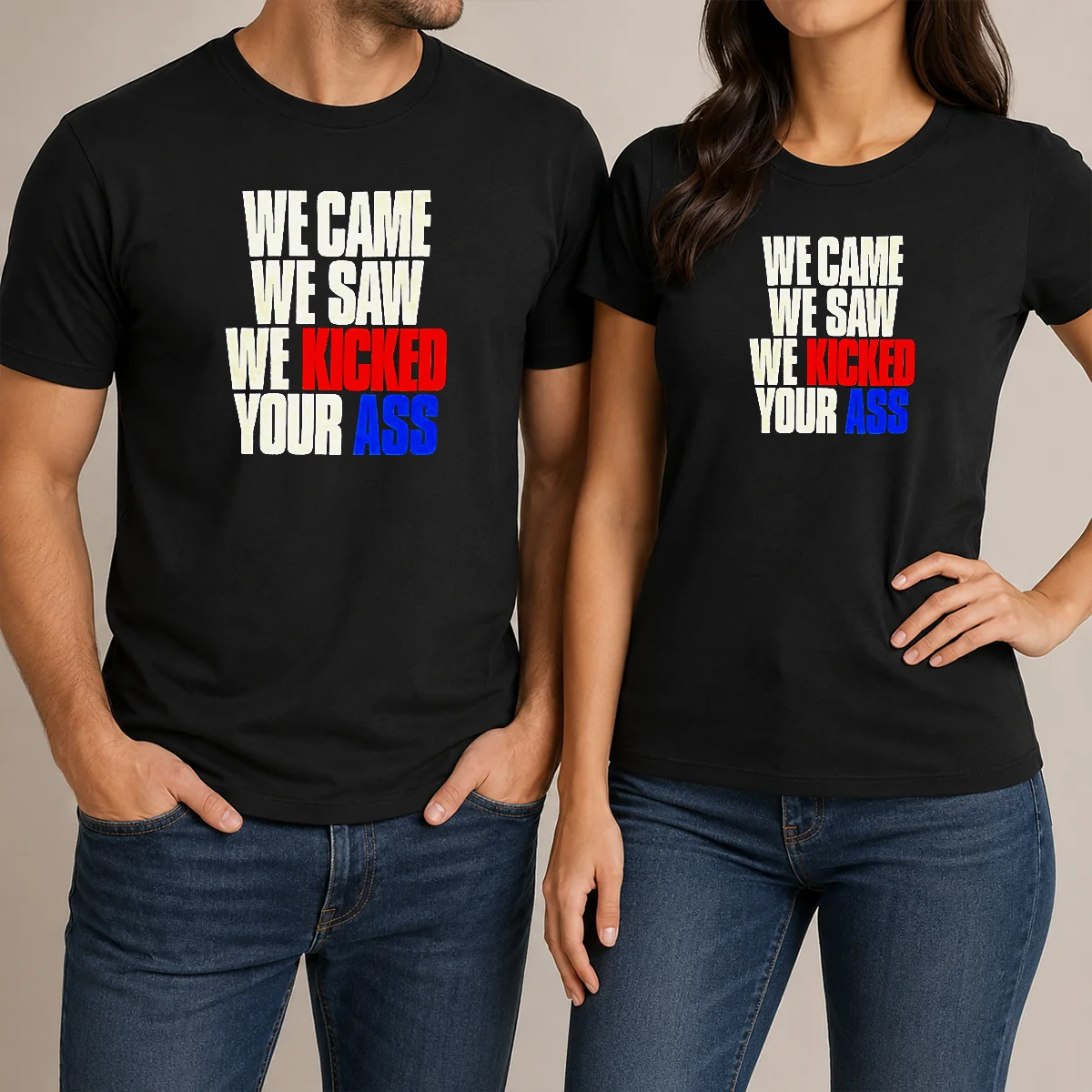 Nice Premium We Came We Saw Shirt Nice Premium We Came We Saw Shirt