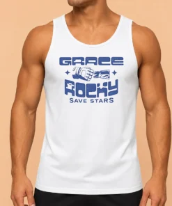 Nice Pretty Grace And Rocky Save Stars Fist Bump Tank Top