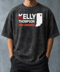 Nice Pretty Kelly Thompson For Congress Washed T-Shirt