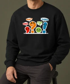 Nice Pretty Punctuation Squad Sweater