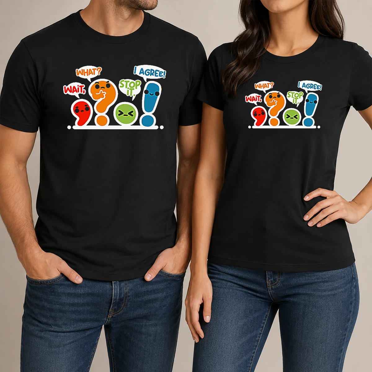 Nice Pretty Punctuation Squad Shirt Nice Pretty Punctuation Squad Shirt