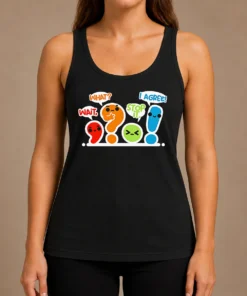 Nice Pretty Punctuation Squad Tank Top