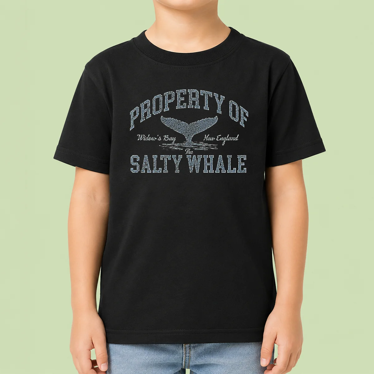 Nice Property Of The Salty Whale Kids T-Shirt