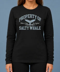 Nice Property Of The Salty Whale Long Sleeve Shirt