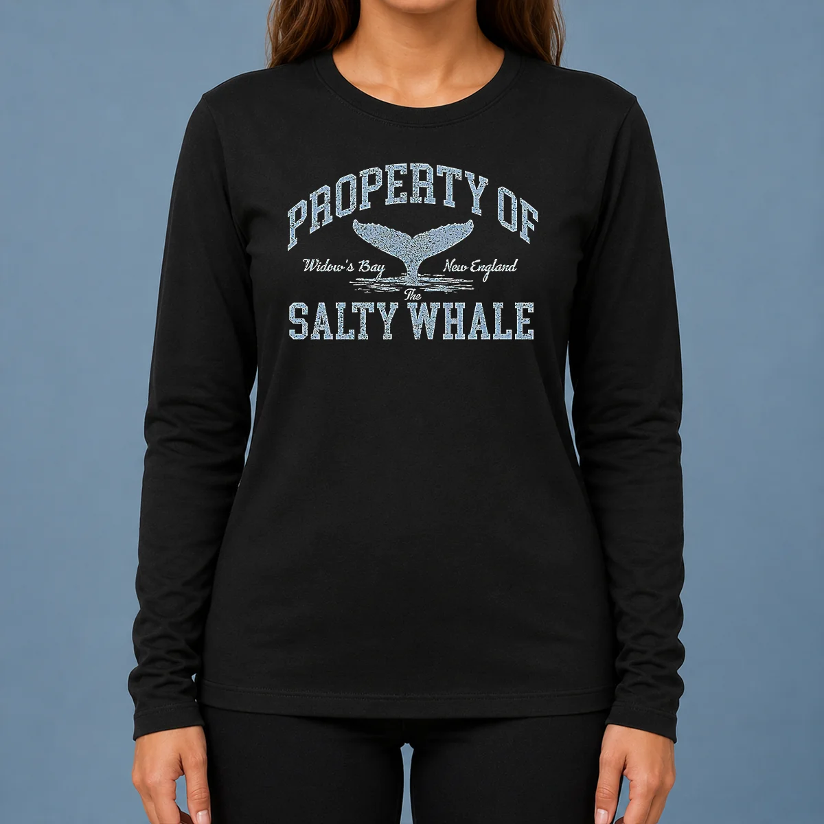 Nice Property Of The Salty Whale Long Sleeve Shirt