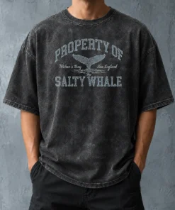 Nice Property Of The Salty Whale Washed T-Shirt