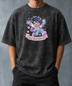 Nice Takas World Characters Kawaii Anime Passion Washed T-Shirt