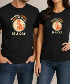 Nice The Only Orange Boss We Want Is A Cat Top Hat Cartoon