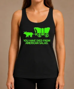 Nice Top You Have Died From American Slad Pixel Tank Top