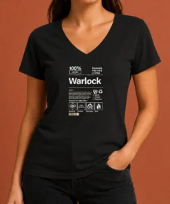Nice Warlock Contents May Vary In DNA V-Neck Shirt