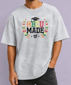 Nice Washington Nationals 2026 HBCU Made Washed T-Shirt