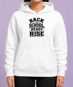 Official Back To School Ready To Rise Silhouette Hoodie
