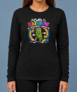 Official Coffs Rainbow Pickleball Team Fun Long Sleeve Shirt